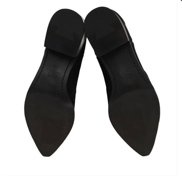 NEW Marc Fisher Yohani suede black booties 7 - Picture 8 of 13